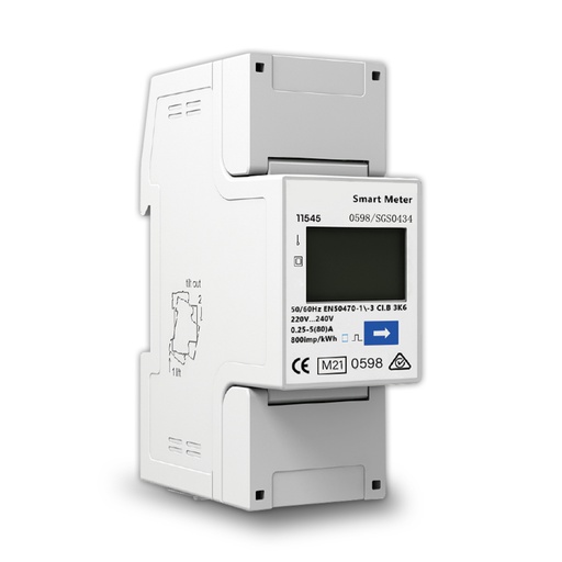 [11545] V-TAC Smart Meter CHINT Monofase Contatore Bidirezionale 1*230V RS485 per Misurazione Precisa e Controllo Energetico Avanzato