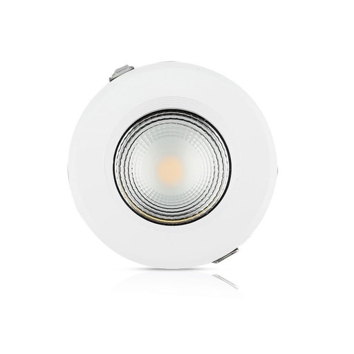 [1275] V-TAC Faretto LED da Incasso Rotondo LED COB 20W 120LM/W Colore Bianco 6400K