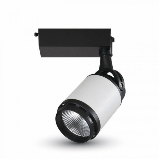 [1340] V-TAC Faretto LED da Binario 35W Colore Nero e Bianco 6000K