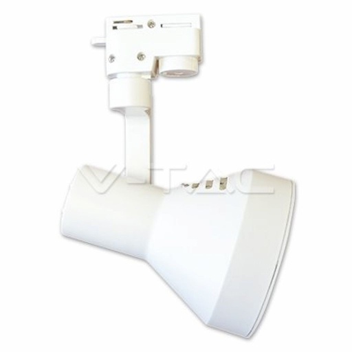 [3550] V-TAC Portalampada LED per Binario Monofase PAR30 Colore Bianco