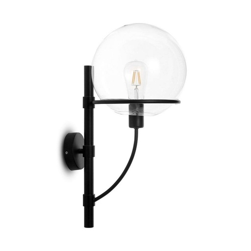 [3864] V-TAC Lampada LED da Muro con Campana in Vetro Sferica e PortaLampada E27 (Max 60W) IP20