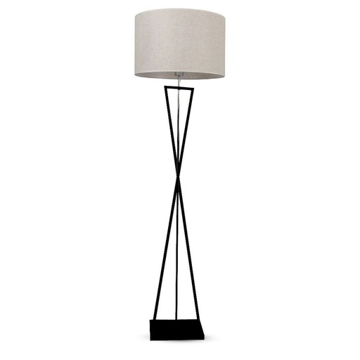 [40411] V-TAC Lampada LED da Pavimento Rotonda con Attacco E27 Colore Avorio h: 162cm