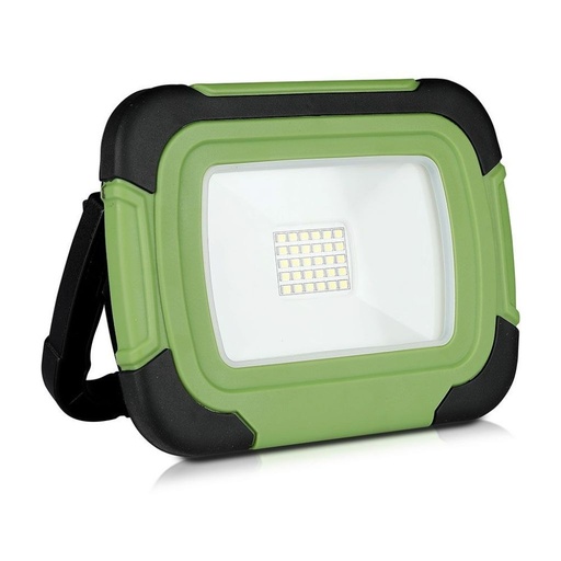 20W LED Floodlight Samsung Chip Rechargeable with Sos Function IP44 4000K
