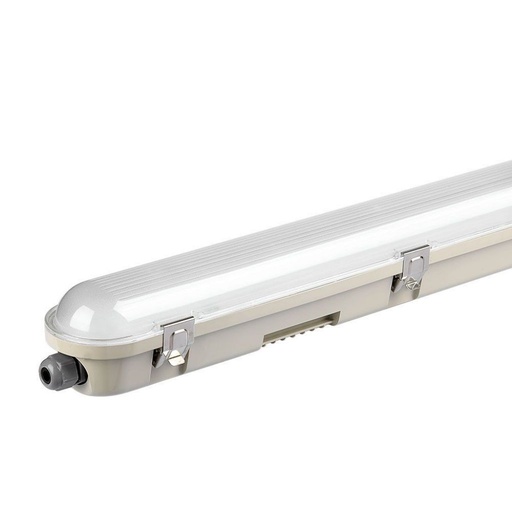 [20212] LED Waterproof Samsung Chip Fitting M Series 1500mm 36W 6400K Transparent Ss Clip 120 lm/W