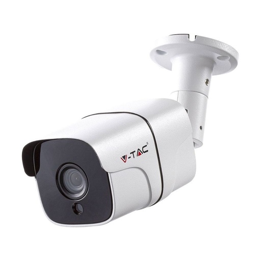 [8478] V-TAC Camera di Videosorveglianza da Interno/Esterno IP 2MP 1080px FullHD Visione Notturna Compatibile con Smart Device