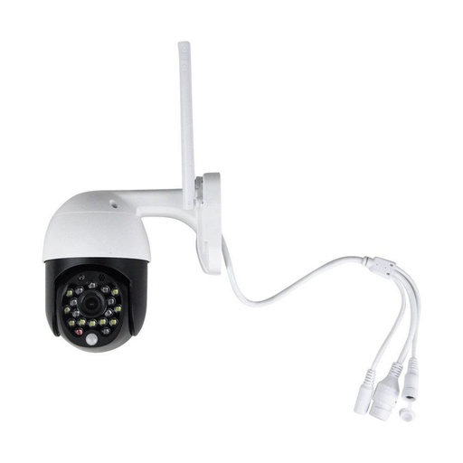 [8989] V-TAC Camera di Videosorveglianza da esterno WIFI con 8 luci a LED 3MP IP65